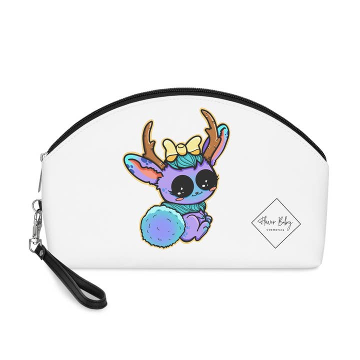 Jackalope Makeup Bag for wholesale by Flower Baby Cosmetics