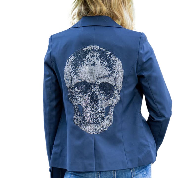 Big Skull Blazer for wholesale by Hipchik