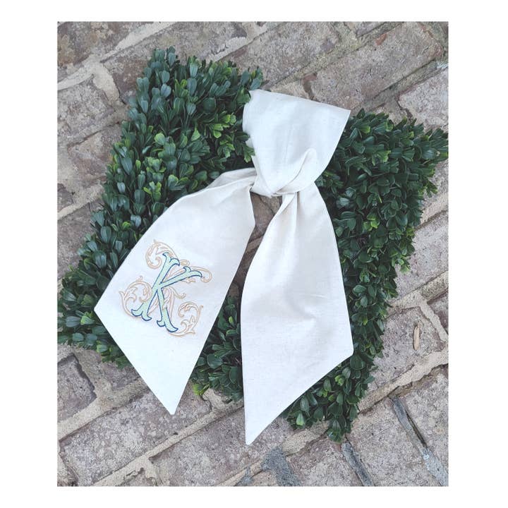 THE ROYALTY COLLECTION - Wholesale Wreath - Linen Sashes