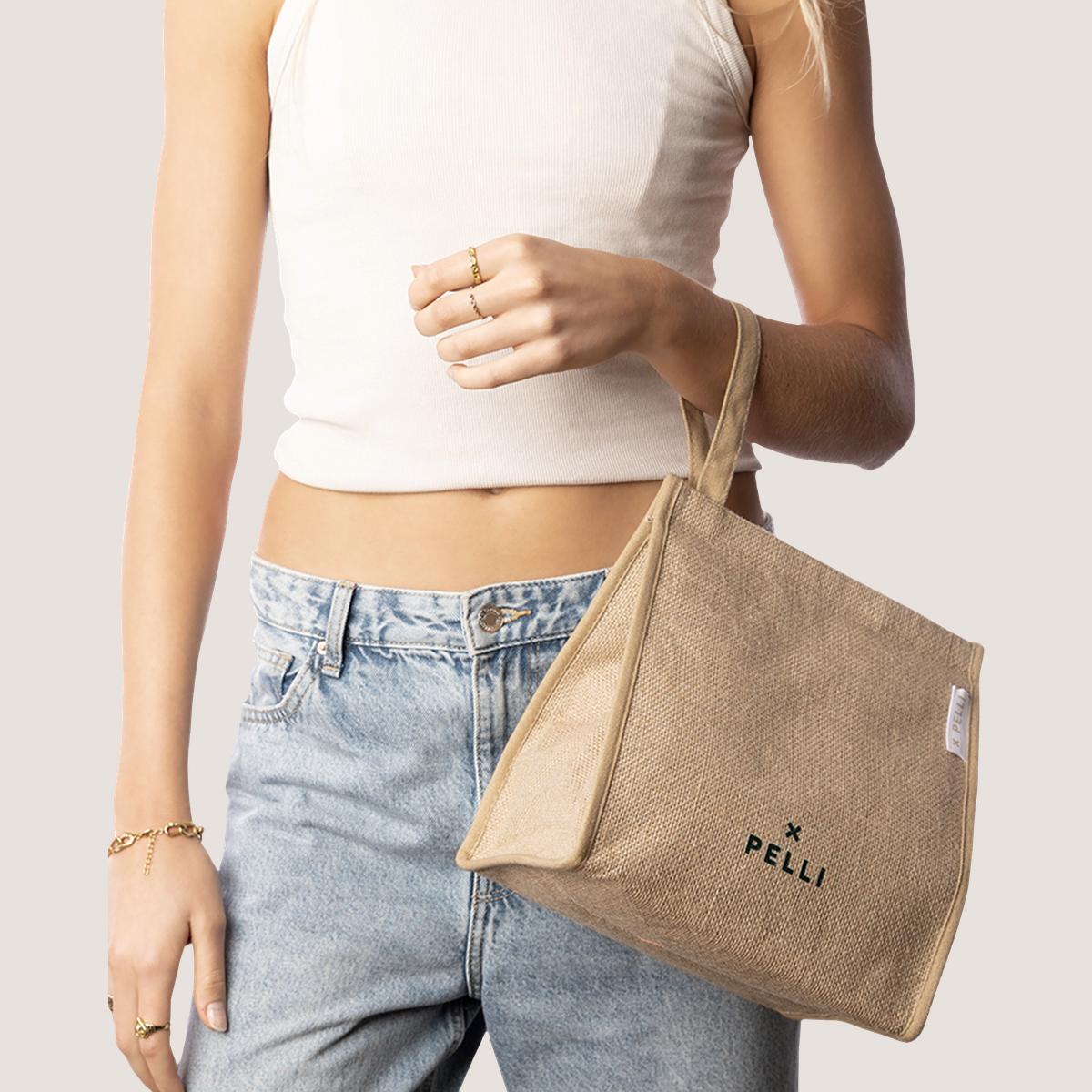 Naturale Borsa frigo in juta isolante Big Break - Naturale in vendita all'ingrosso su Faire6