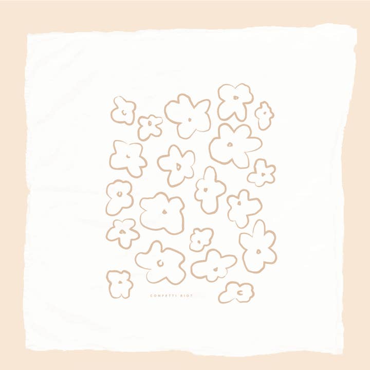 Asciugamano da tè Spring Flowers per la vendita all'ingrosso da parte di Confetti Riot