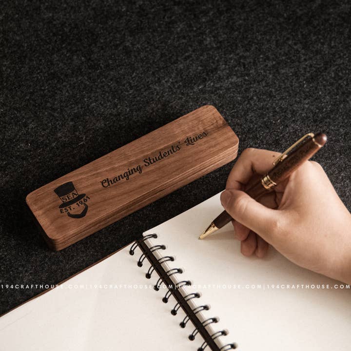 194 Craft House - Wholesale Pen - Custom Name Walnut Wooden Gel Pens - Home Gifts & Decor3