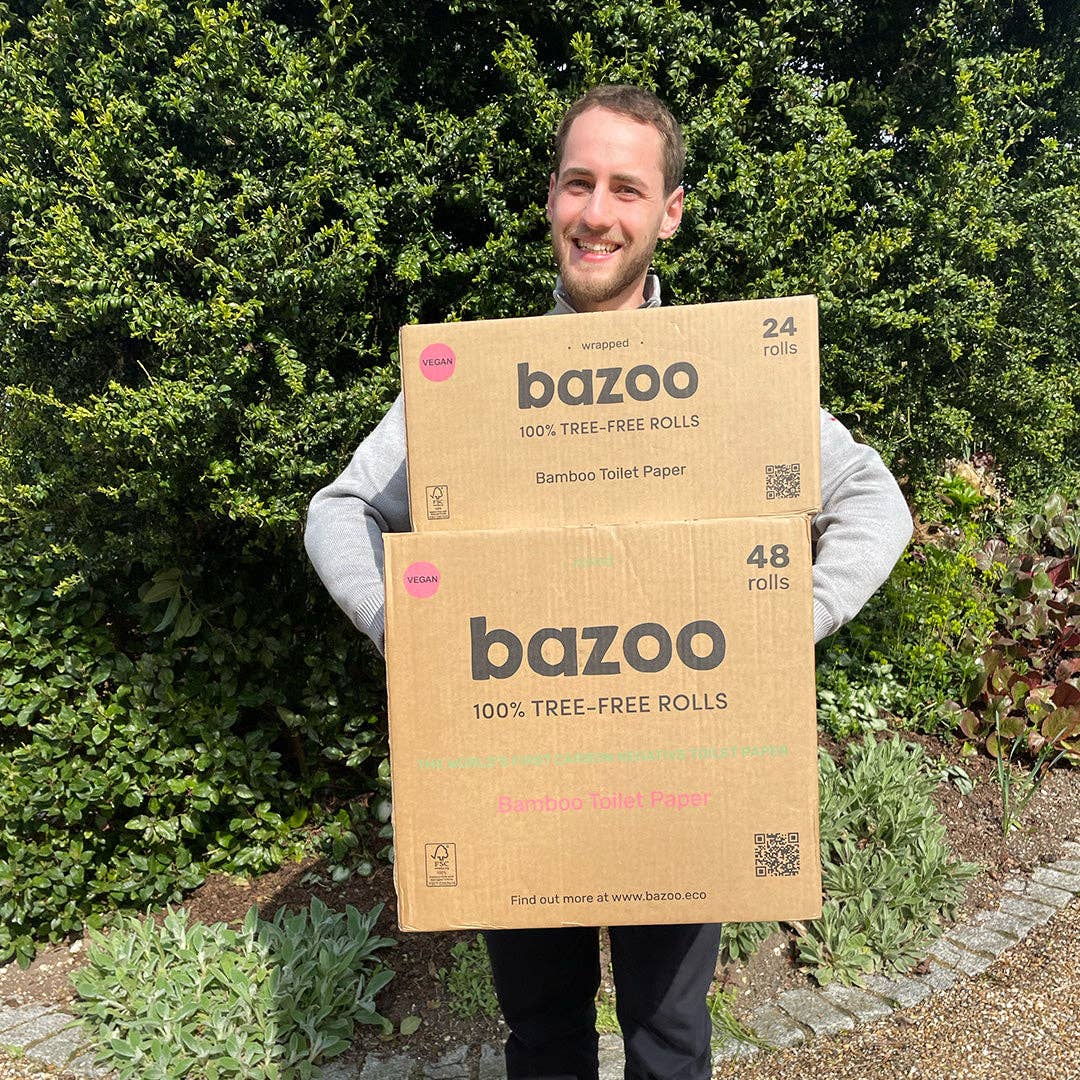 Bazoo – wholesale Toilet paper – Luxury 100% FSC Certified White Bamboo Toilet Paper | Unwrapped2