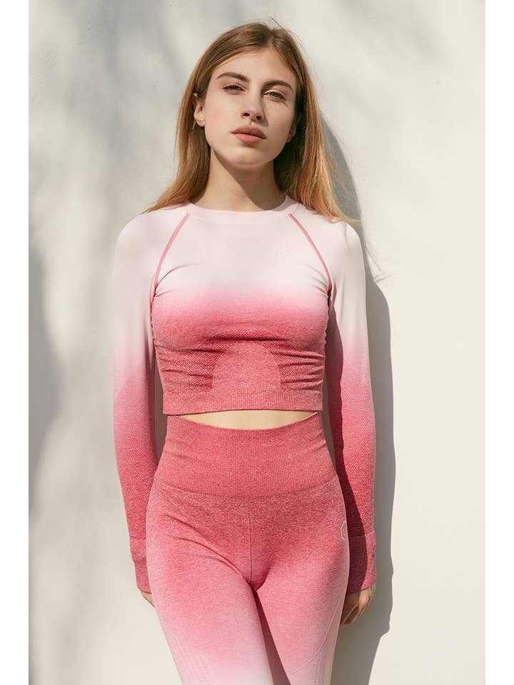 We Are Lola Yoga - Wholesale Activewear Set - Women's - Sydney Set - Deep Pink