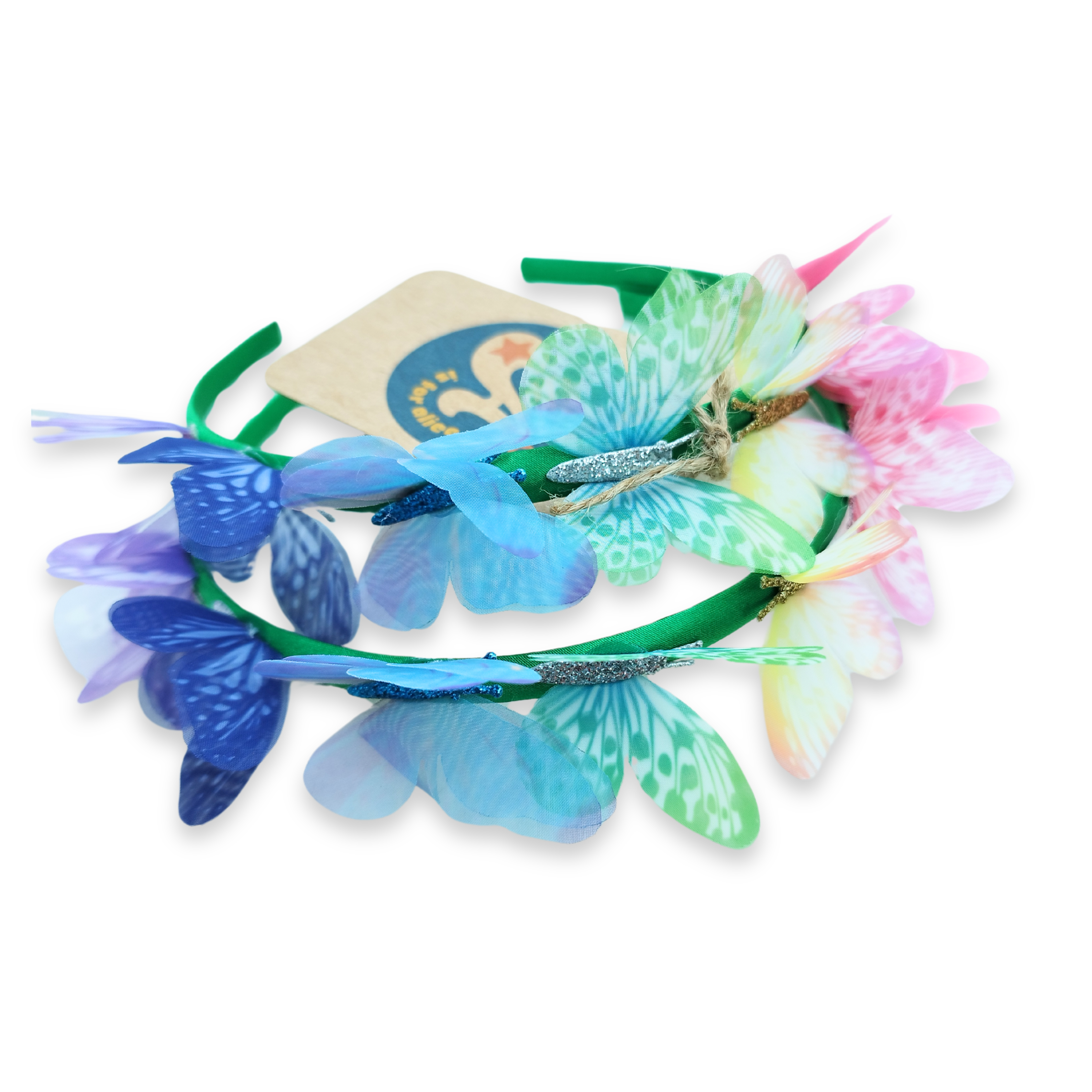 A is for Alice Costumes - Wholesale Costume - Kids - Rainbow Butterfly Headband1