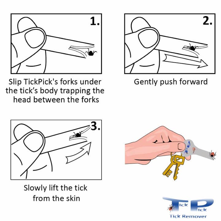 Long Paws – wholesale Pet grooming tool – Dog – TickPick - Portable Tick Remover3