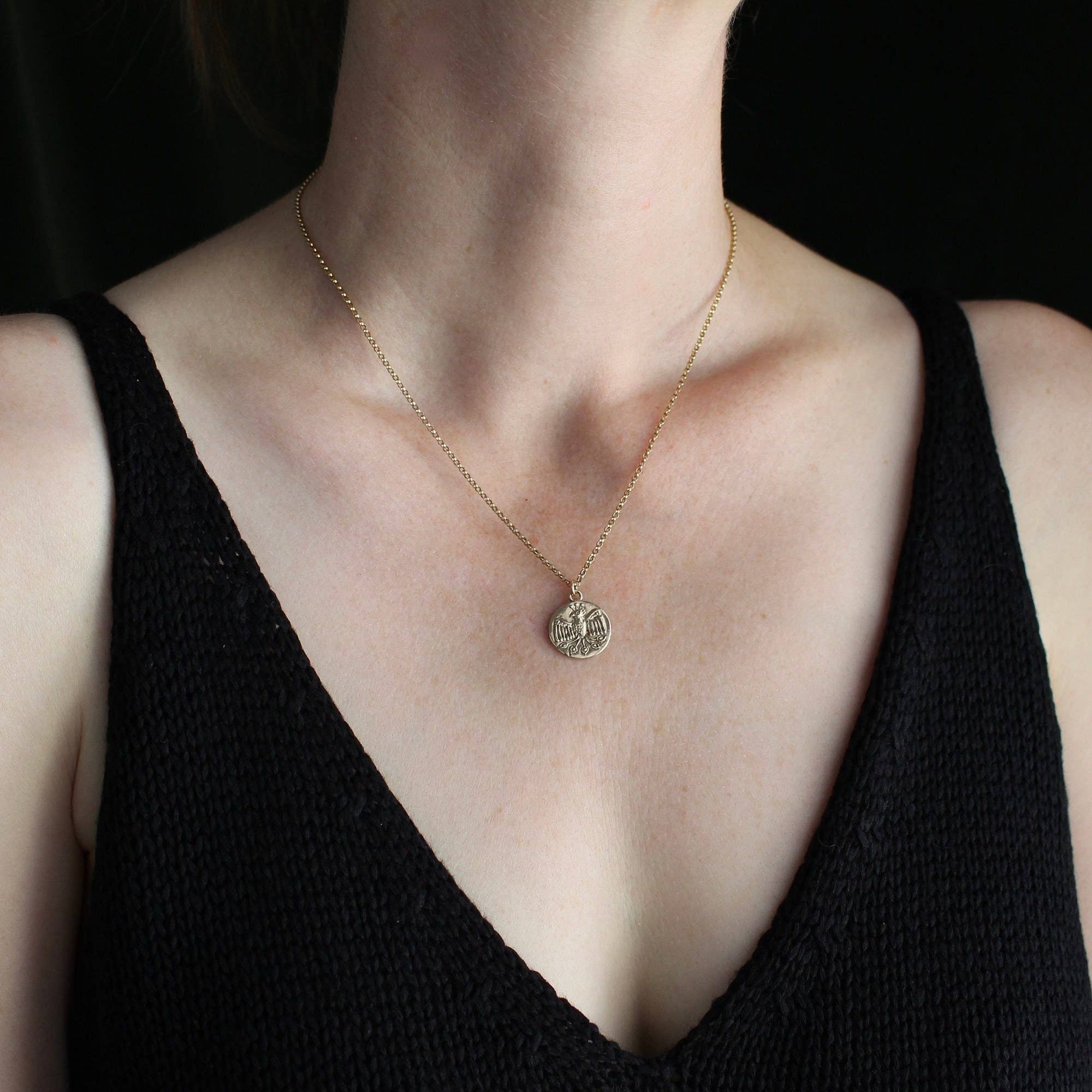 Vis a Vis Jewelry - Vendita all'ingrosso Collana con ciondolo/pendaglio - Collana Fawkes Phoenix - Bestiario - Animali fantastici1