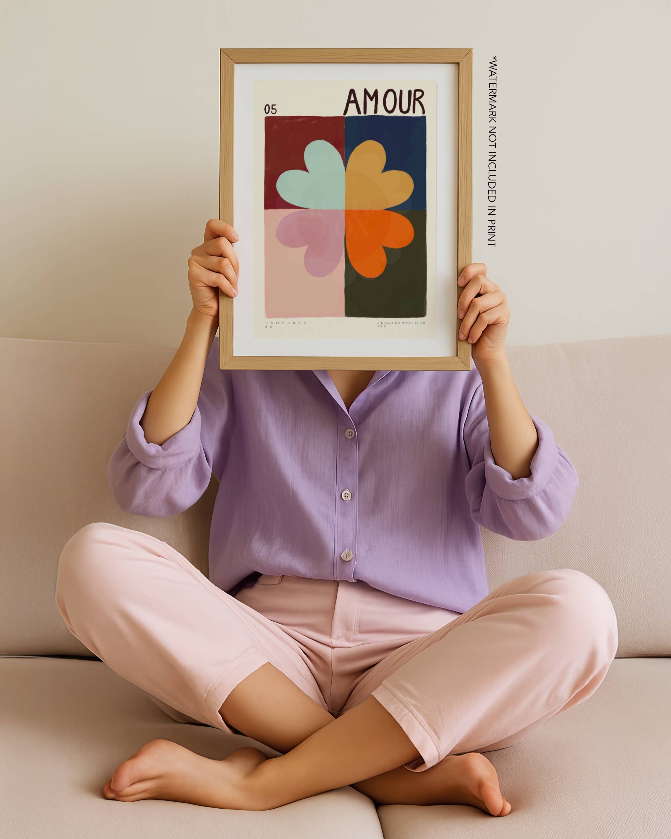 Kate Fox Design - Wholesale Art Print - Autumn Love, Art Print, Colourful Art, Fun Art, Home Decor3