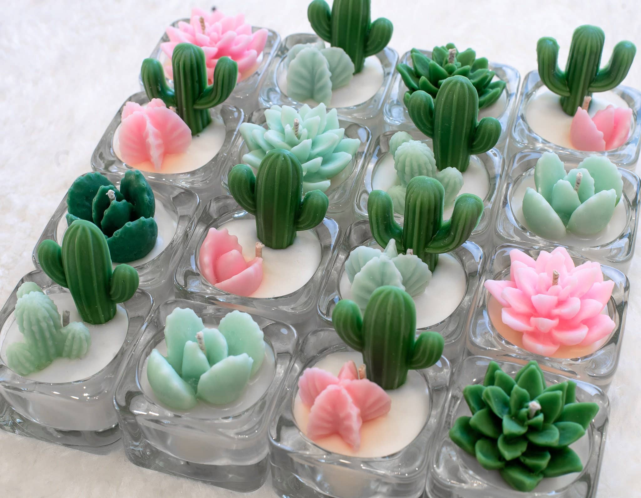 ZOETSTUDIO - Wholesale Novelty Candle - Cactus & Succulent Tealight Candles | Soy Wax Blend7