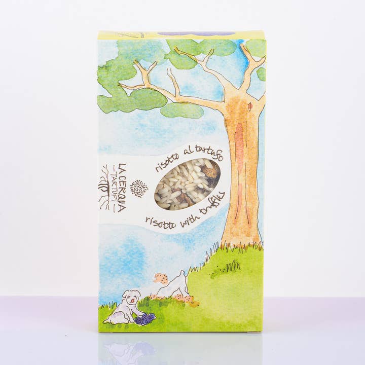 Risotto de Trufa Preta ,100% Italiana, 200 g por atacado de La Cerqua Tartufi