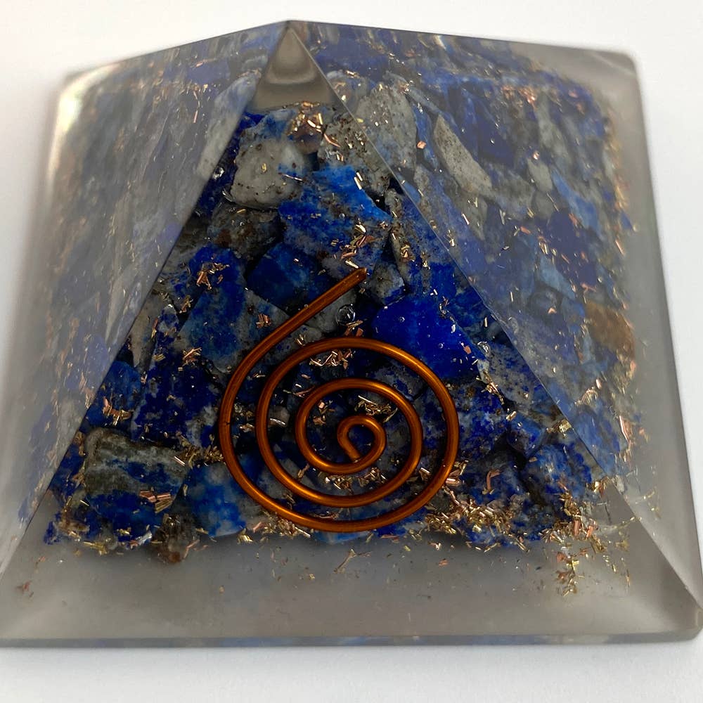 VIE - Wholesale Spiritual Stone/Crystal - Orgone Reiki Healing Pyramid, 5.5cm7