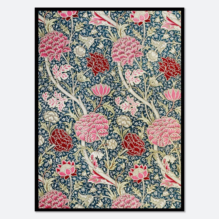 Poster vintage William Morris Cray Flowers W27B pour la vente par Sugar & Canvas