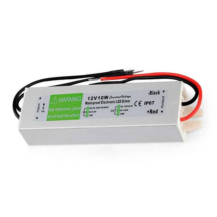 Ledsone - Wholesale Power Adapter - IP67 DC 12V Waterproof LED Driver LED Power Supply Ledsone Transformer ~ 449016