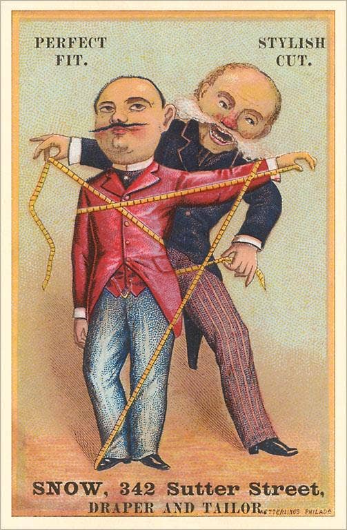 Found Image Press – Postal por atacado – Cartão Postal FN-441 Perfect Fit, Tailoring0