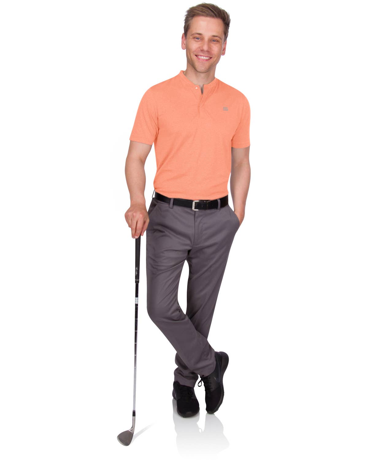 Three Sixty Six - Venta al por mayor Polo - Hombre - Camisas de golf sin cuello para hombre, de secado rápido, elásticas en 4 direcciones55