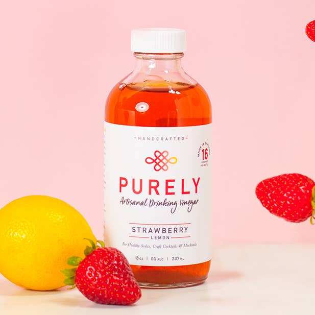 Botanical Elixir Mocktail Infusion - Strawberry Lemon for wholesale by Purely Drinks