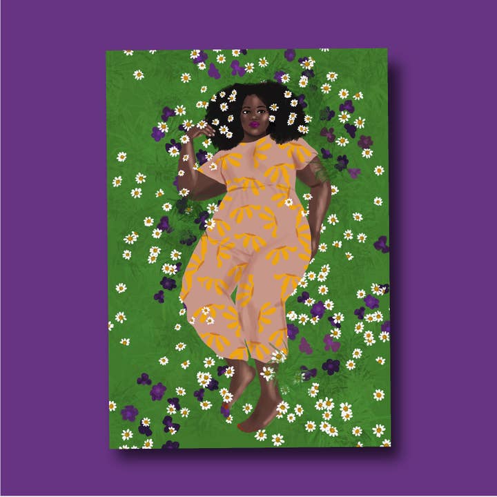 Cartão A5 - Margaridas por atacado de Famma