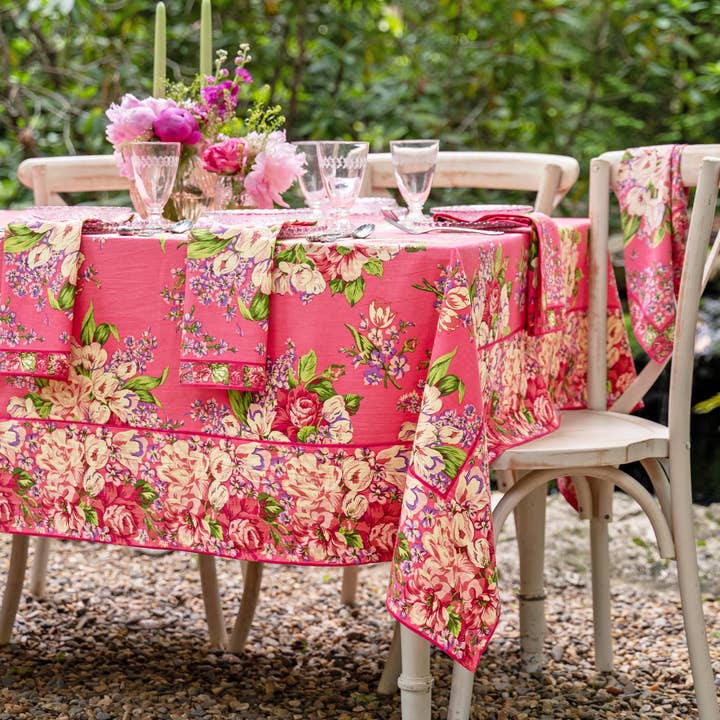 April Cornell - Wholesale Tablecloth - Blanche Tablecloth
