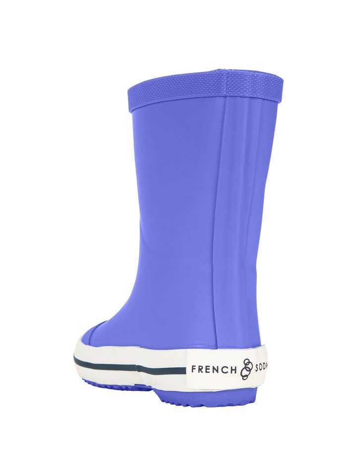 French Soda - Wholesale Rain Boots - Kids - Kids' Rubber Gumboot - Purple