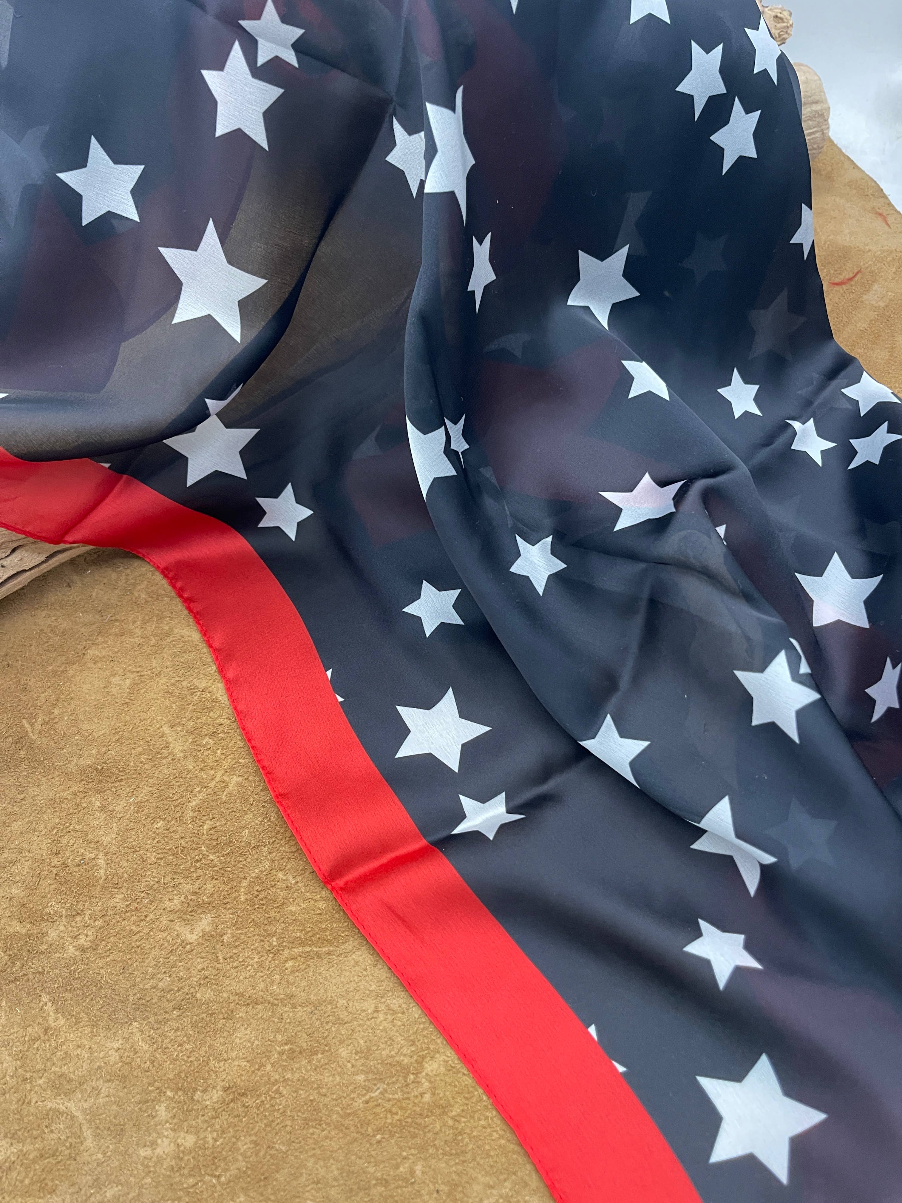 A Rare Bird Shop - Wholesale Scarf - Women's - Stars At Night Wild Rag1