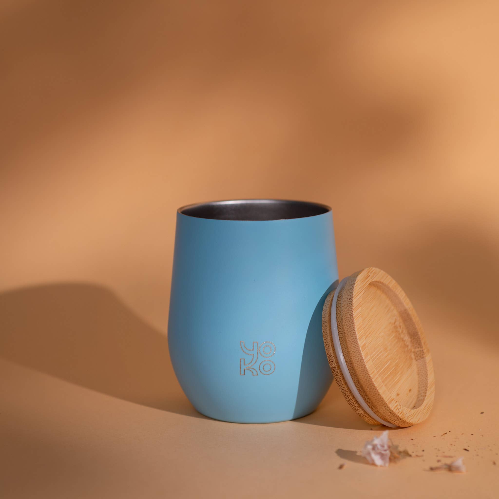 YOKO DESIGN - Venta al por mayor Vaso termo - Taza térmica de 250 ml - Pasteles azul1