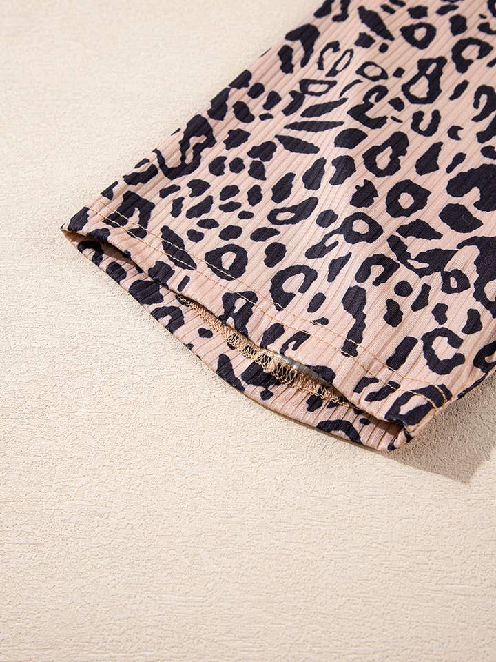 Leopard print high-waisted hip lift leggings for wholesale on Faire5