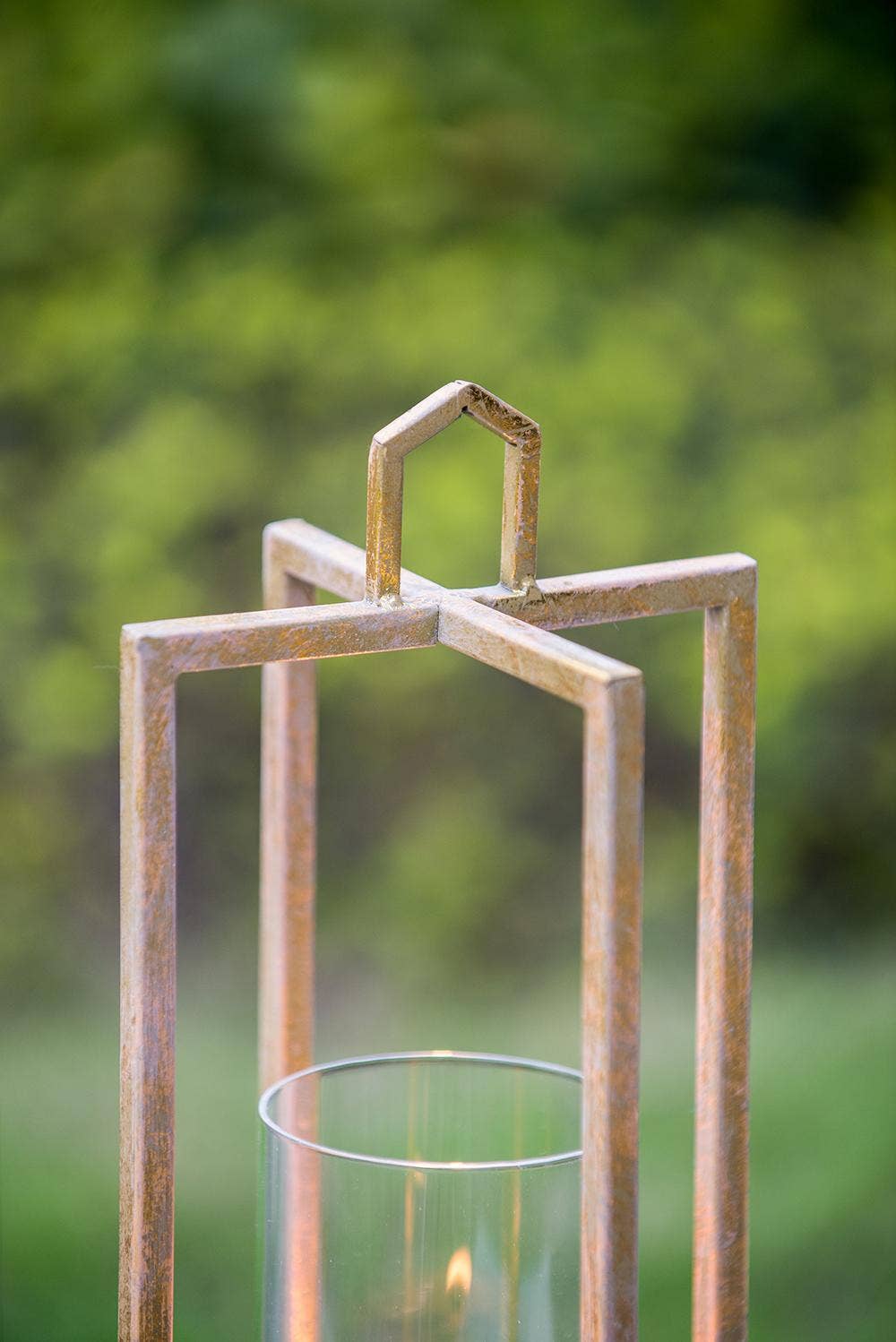 A&B Home Group Inc. - Wholesale Lantern - S/3 Open Face Gold Candleholder Lanterns - Gold1