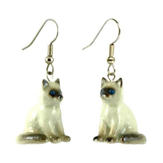 Brincos Ragdoll Cat por atacado de Little Critterz