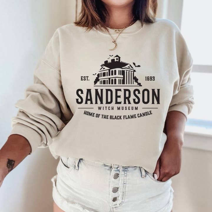 Witch Museum Sweatshirt for wholesale by Lush Designs