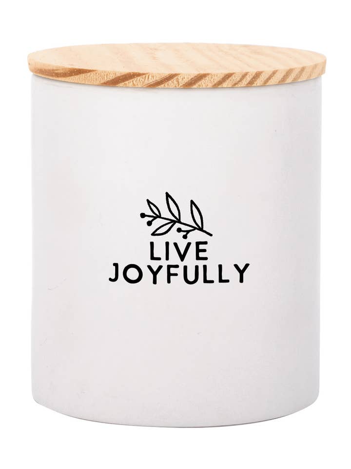 Lebensfreude - Behälter mit Deckel für den Großhandel von Dexsa