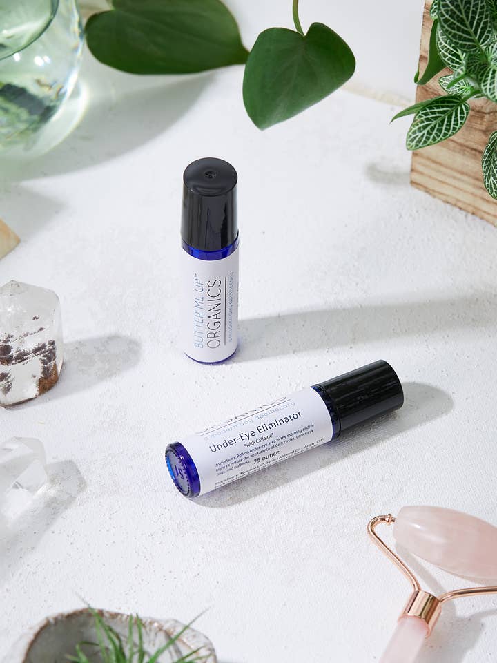 Organic Caffeinated Under Eye Serum / Under Eye Repair for wholesale by Butter Me Up Organics