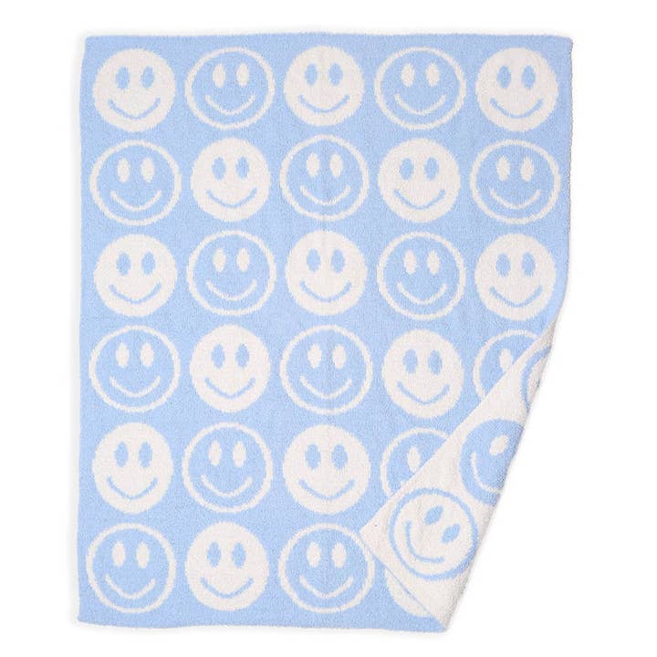 Sensibling Corp. - Wholesale Bedding Blanket - Kids & Baby - Smile Patterned Reversible Kids Throw Blanket12