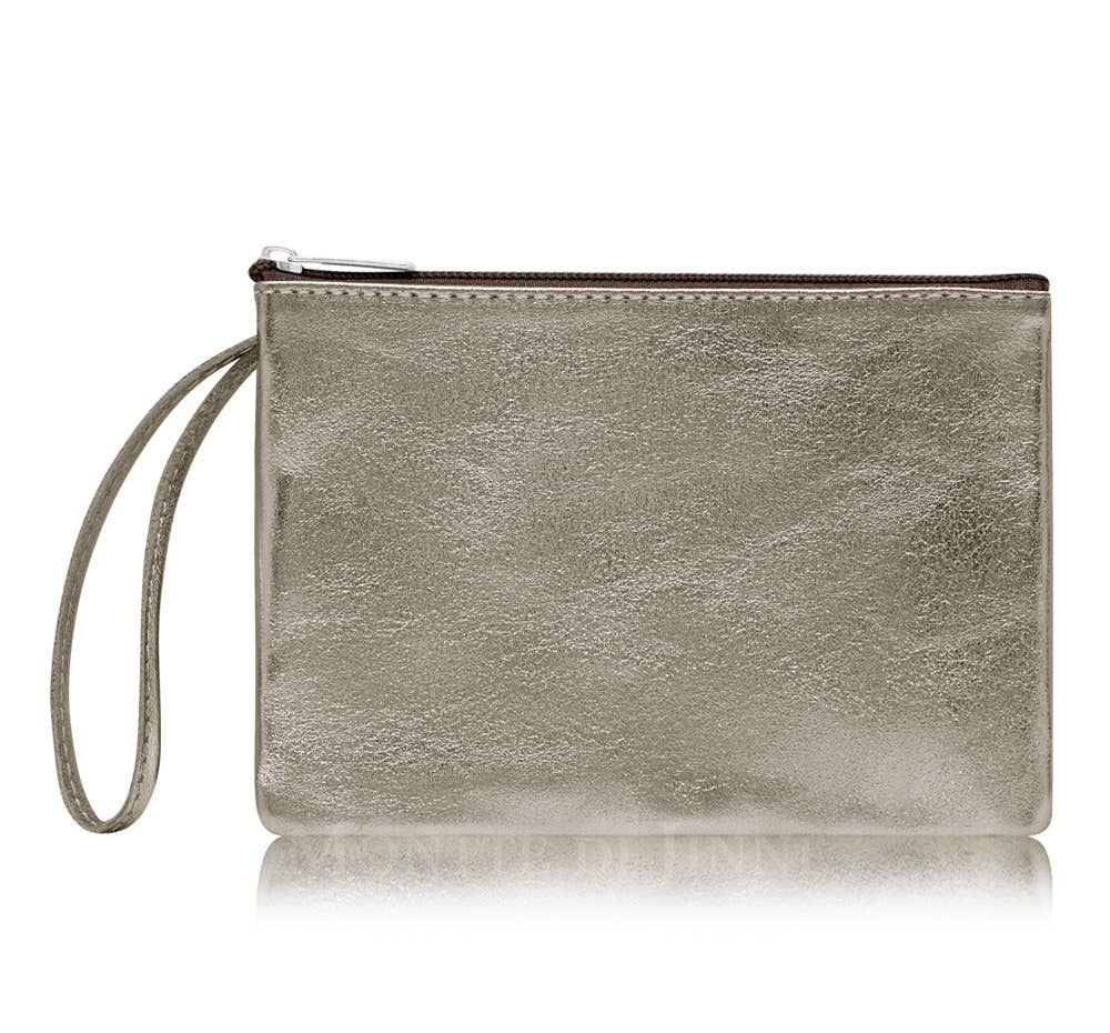 MONTTE DI JINNE – wholesale Wristlet – Italian Handmade Soft Leather Wristlet Coin Purse18