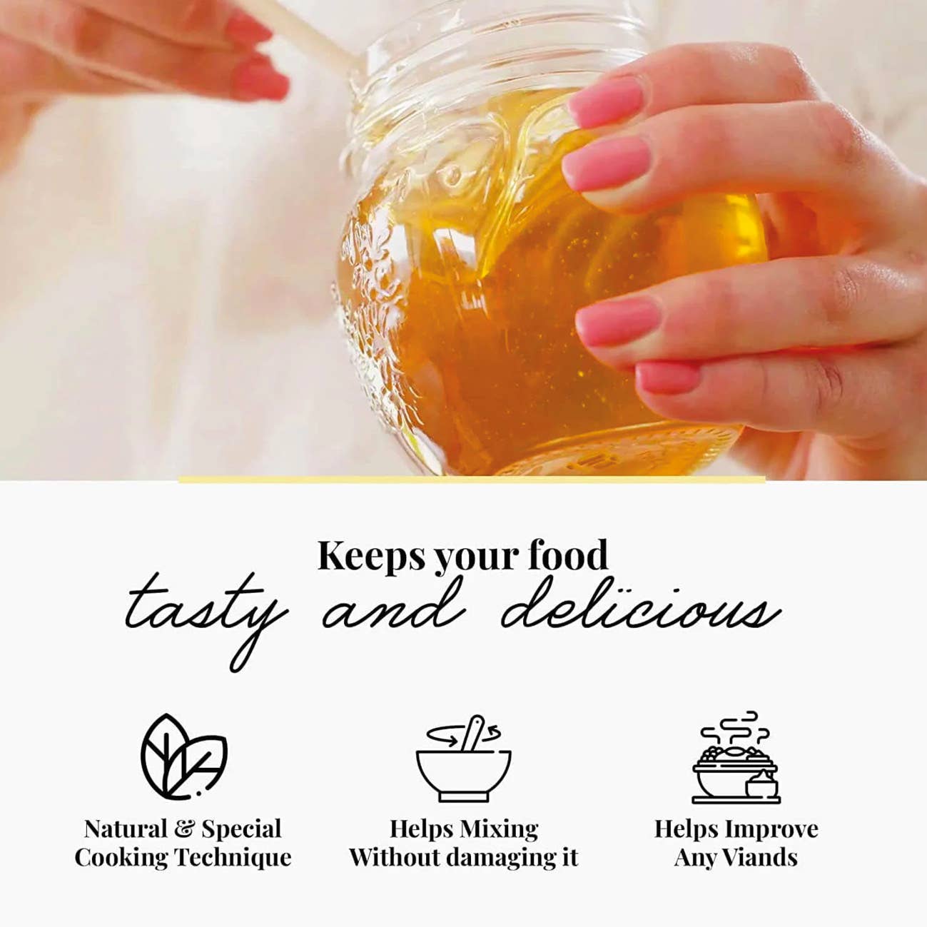 Tuuli GmbH - Wholesale Kitchen Utensil Set - 9 Piece Wooden Kitchen Utensil Set (Cooking Spoons, Spatulas10