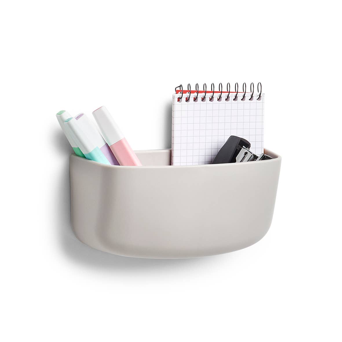 grey Utensil holder, plastic, gray for wholesale on Faire2