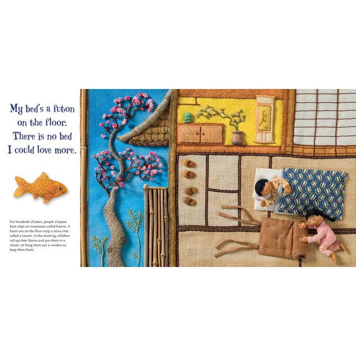 HarperCollins - Wholesale Preschool Book (3-5) - My Bed: Enchanting Ways to Fall Asleep Around the World4