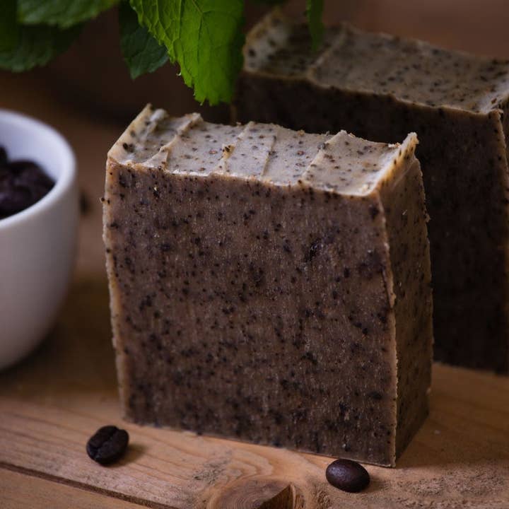 Coffee Exfoliating Bar Soap - Gardener's Soap for wholesale by Bean & Boy