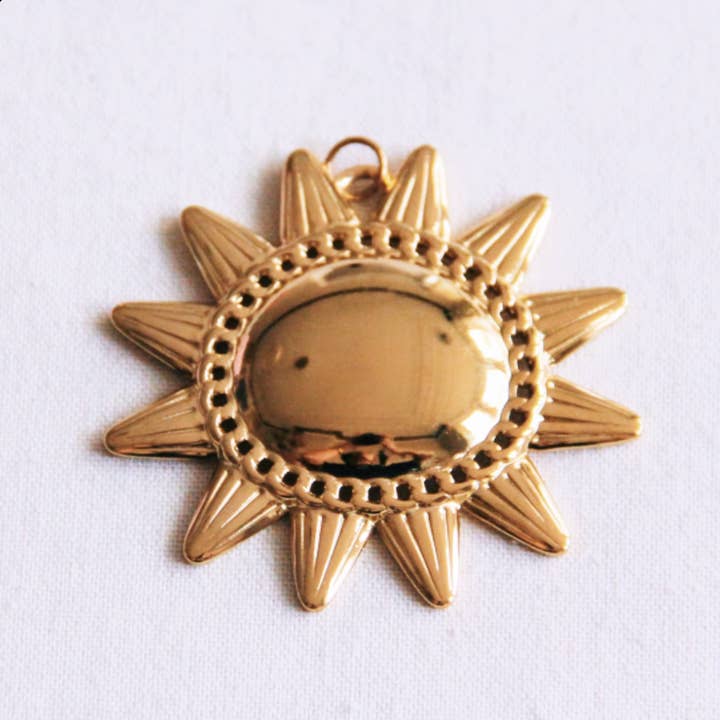 Sunshine XL charm (pendant for XL beaded necklace) for wholesale by Bazou