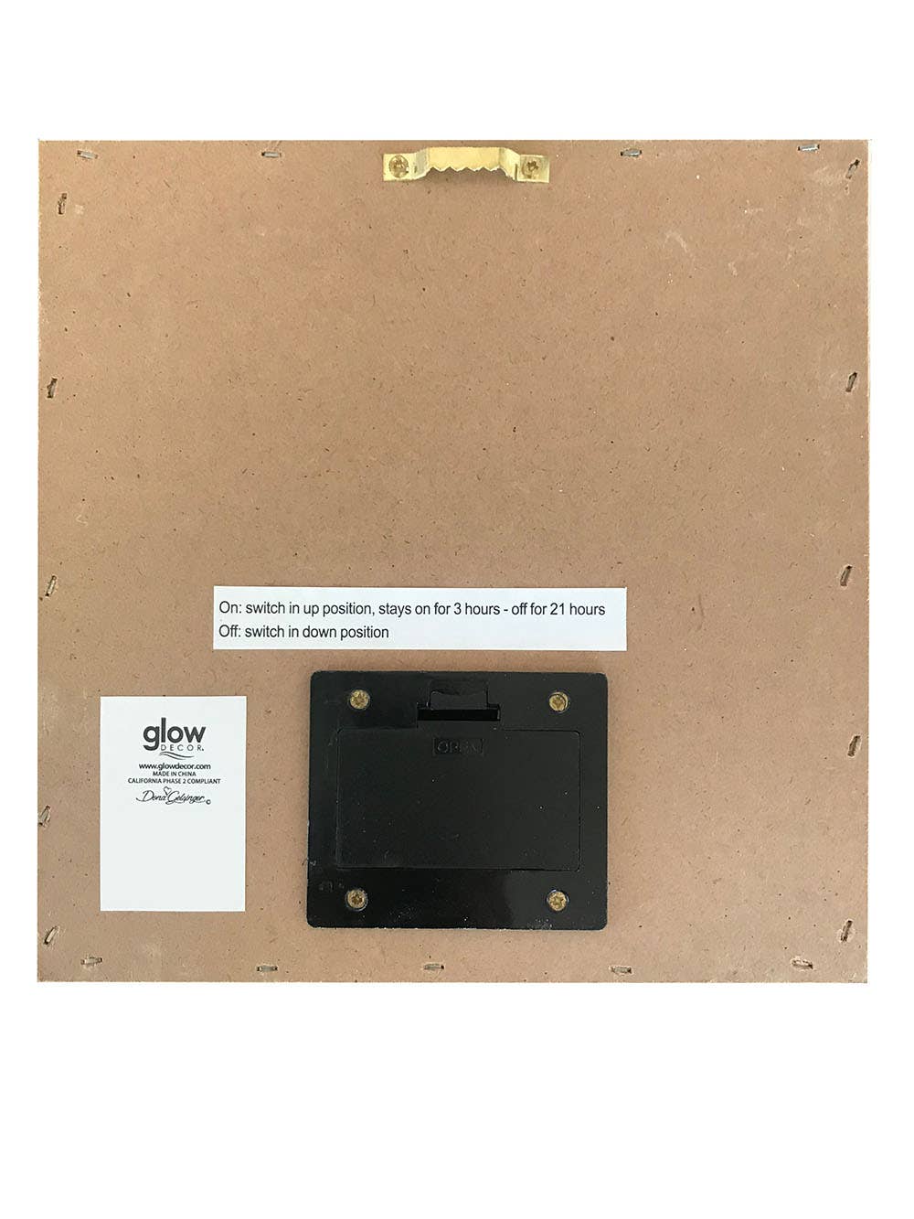 Glow Decor - Wholesale Kerstdecoratie - Alles is Calm Lighted Shadow Box3