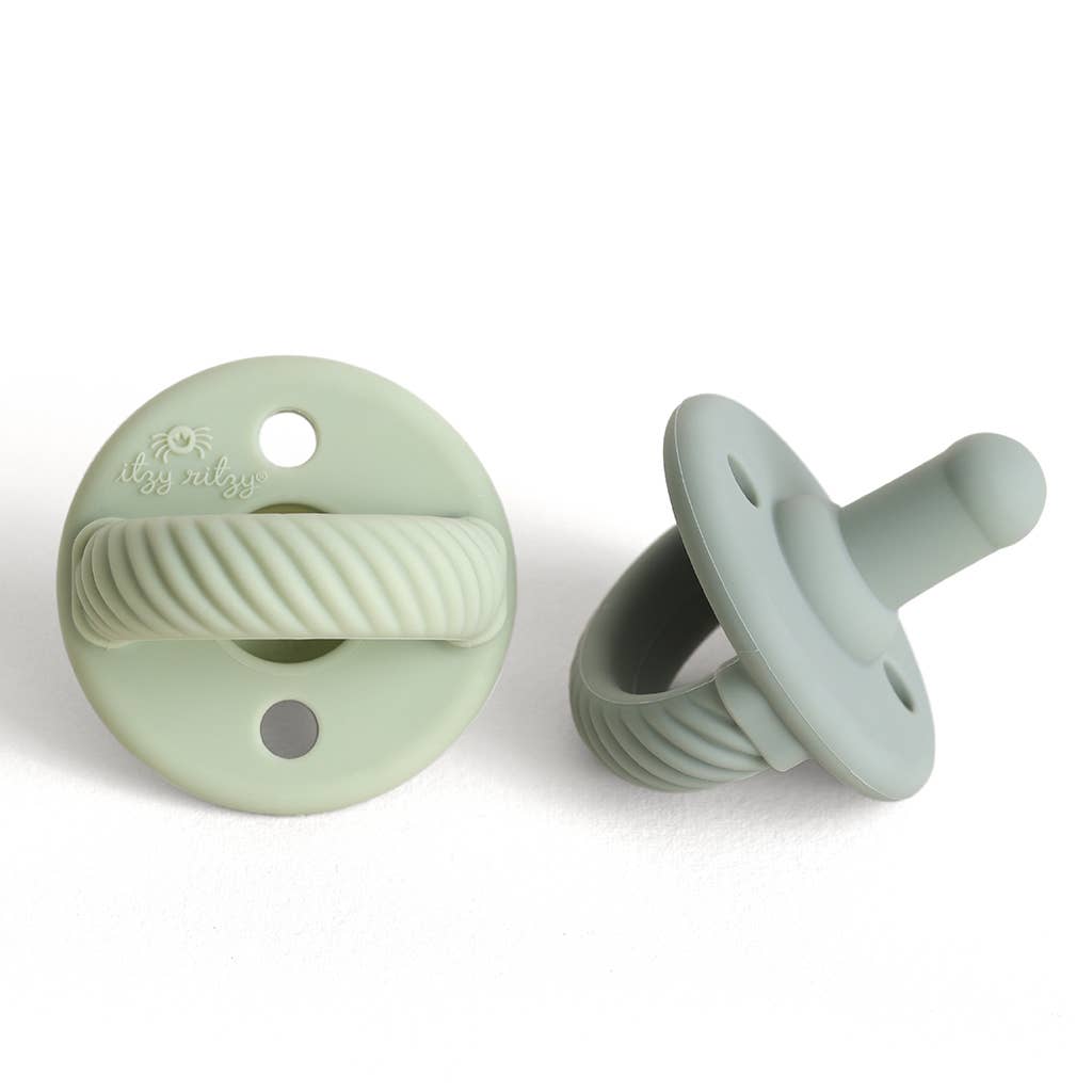 Itzy Ritzy - Wholesale Pacifier - Baby - *NEW SIZE* Sweetie Soother™ Pacifier Sets (2-pack)58
