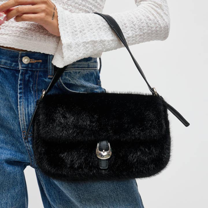 Gloria - Faux Fur Crossbody for wholesale by Urban Expressions