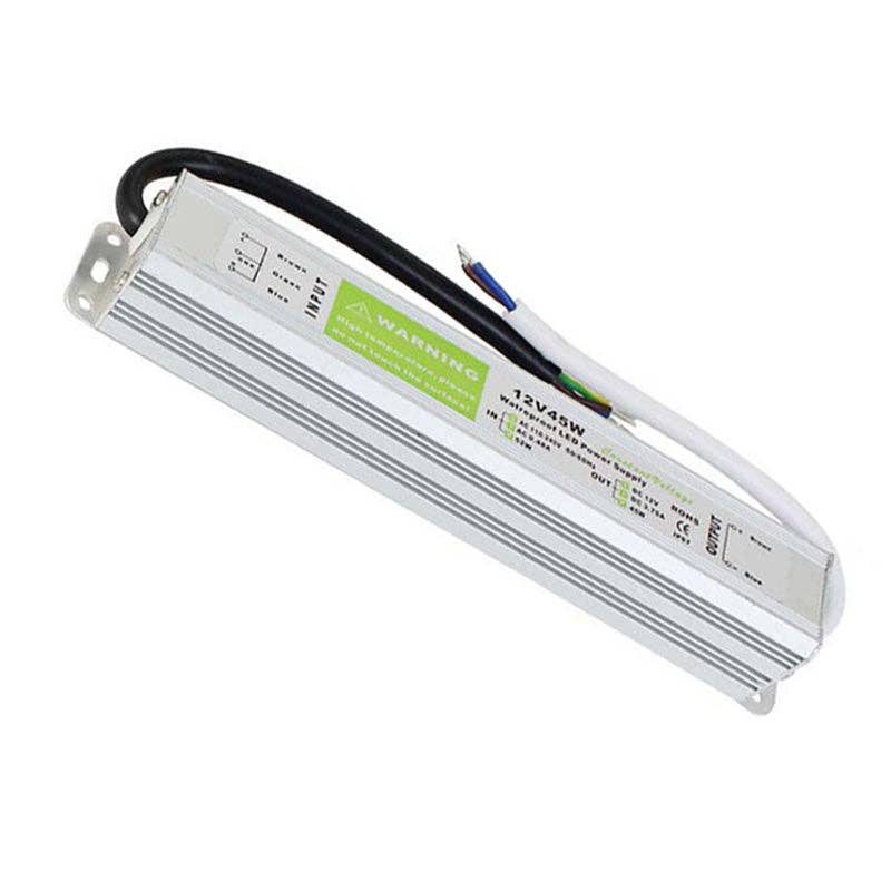 Ledsone – wholesale Small/handheld appliance – DC12V IP67 45W Waterproof LED Driver Power Supply Transforme4
