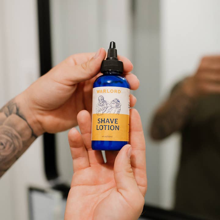 Warlord - Men's Grooming Essentials | Veteran Owned - Wholesale Shaving Cream - Men's - Warlord Shaving Lotion