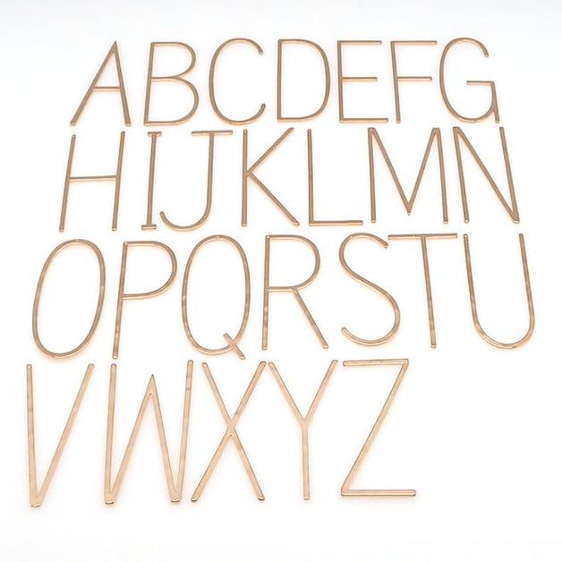 Laalee Jewelry – Engroshandel Halskæde med vedhæng – Sølv stort brev halskæde, store indledende halskæde4