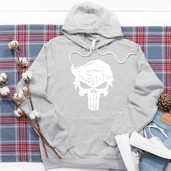Berkley Rose Collection – wholesale Hoodie - Dam – Donald Trump Punisher - Huvtröja5