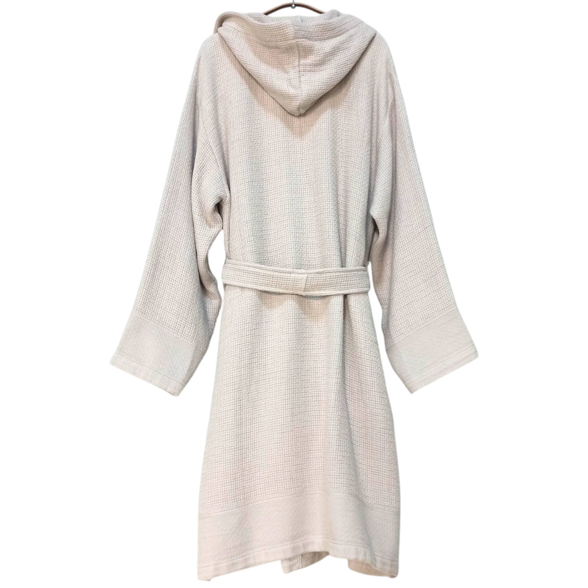 Kikoya - Wholesale Robe - Women's - Stonewash Bathrobe Turkish Cotton LightWeight Hood Quick-dry8