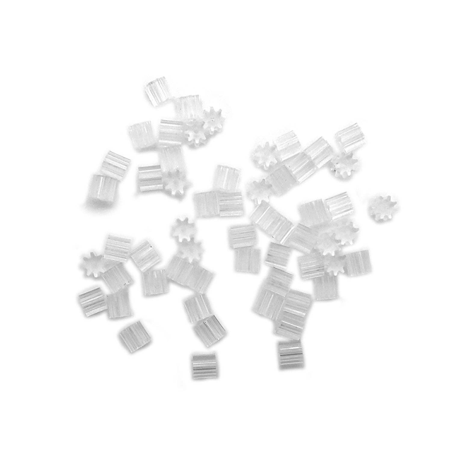 Jewelry Made by Me - Vente Kit de bricolage - Remplacements de fermoirs d'oreilles transparents 50 pièces