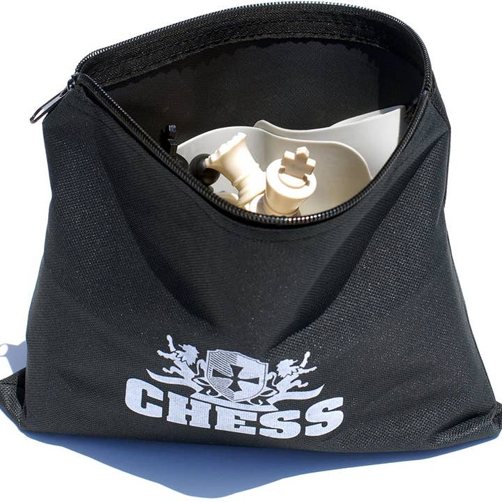 Wood Expressions - Wholesale Board Game - WE Games Ultimate Compact Tournament Chess Set with Silicone Chess Board - Heavy Weighted Pieces13