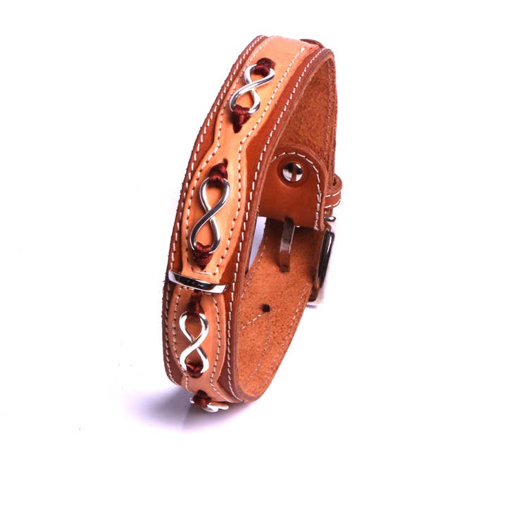 SARL FELINEA - Wholesale Pet Collar - Dog - Artisanal Vegetable Leather Dog Collar Animal Accessory2