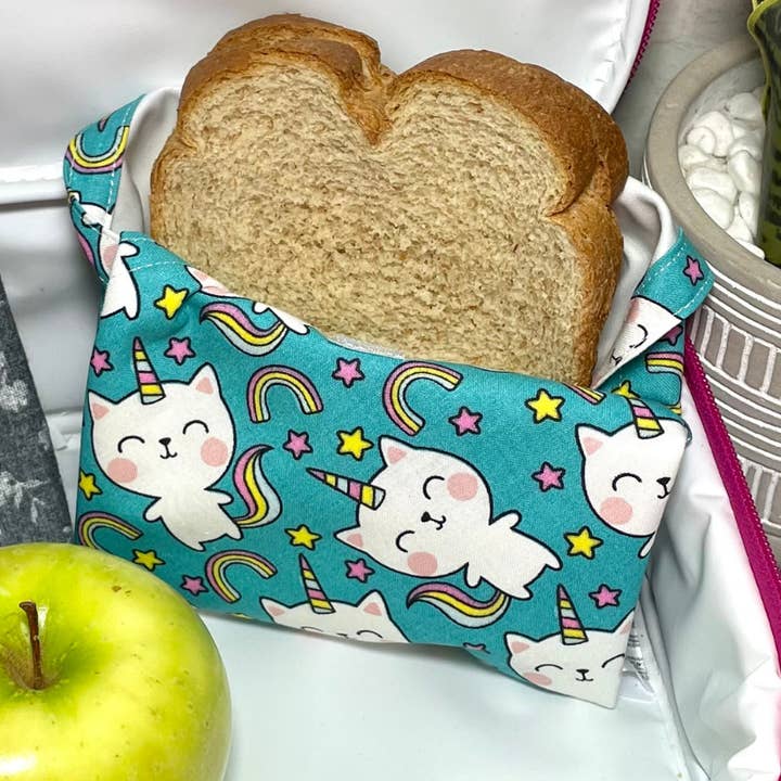 Eco Sandwich Wrap for wholesale by BaubleBee Co.